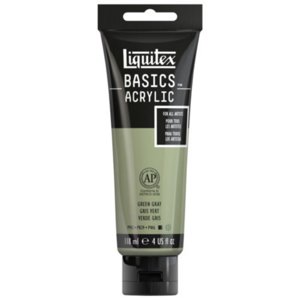 Picture of Liquitex Basics Acrylic Green Gray - 118ml (205)