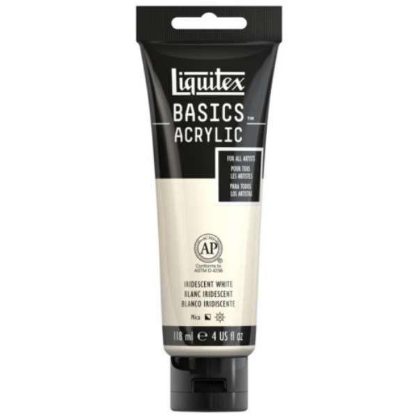 Picture of Liquitex Basics Acrylic Iridescent White - 118ml (238)