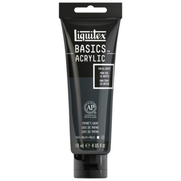Picture of Liquitex Basics Acrylic Payne's Gray - 118ml (310)