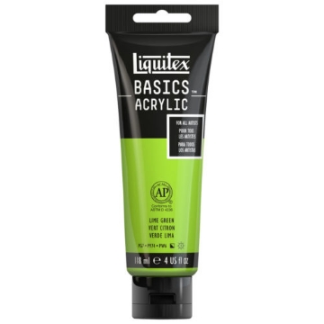 Picture of Liquitex Basics Acrylic Lime Green 118ml (222)