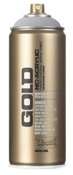 Picture of Montana  Gold Spray Paint 400ml Silver Matt - M1100