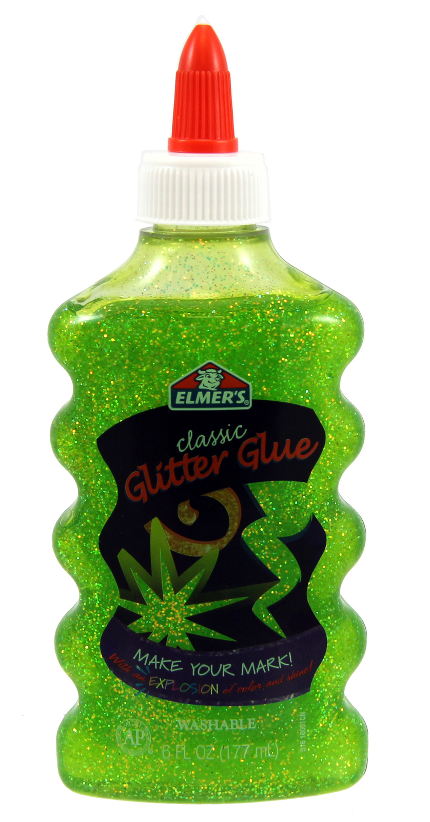 Elmer's Glitter Glue Green 177ml