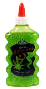 Picture of Elmer's Glitter Glue Green 177ml