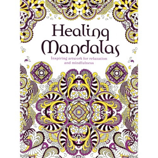 Picture of Healing Mandalas Inspiring Artwork for relaxation and mindfulness