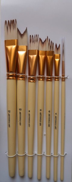 Picture of Artyshils Art Effect Brush Set I Of 7 (Notch and Comb Asst)