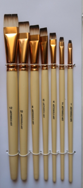 Picture of Artyshils Art Blender Brush Set Of 7 (Short Flat)