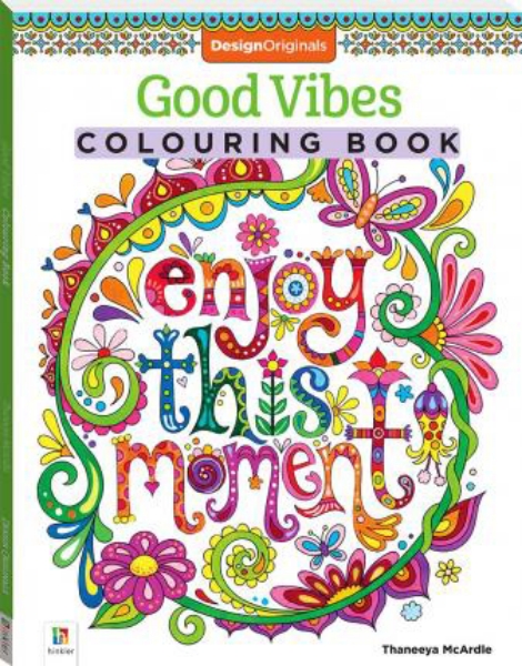 Picture of Design Originals KC Doodle GoodVibes ColouringBook