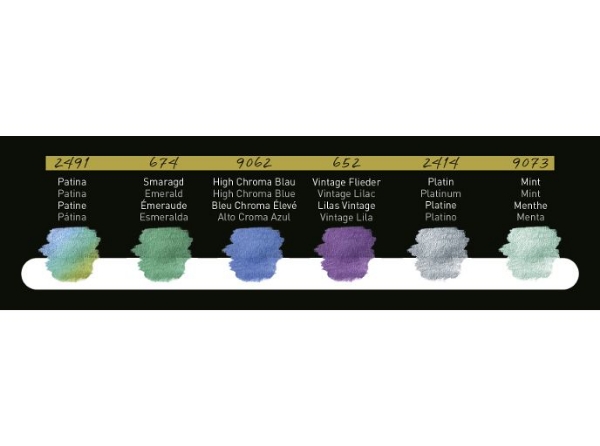 Picture of FINE TEC Pearlescent Colours Set of 6 Metal Box (F0602S)