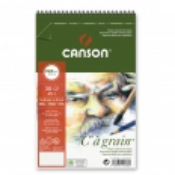 Picture of Canson "C"a' grain Spiral Album 224 gsm A5 + 14.8x21cm