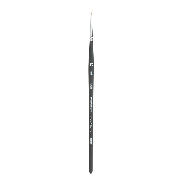 Picture of Princeton Aqua Elite Round Brush - 4850 (Size 3/0)