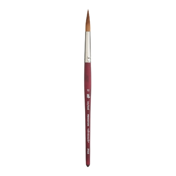Picture of Princeton Velvetouch Long Round Brush - 3950 (Size 12)