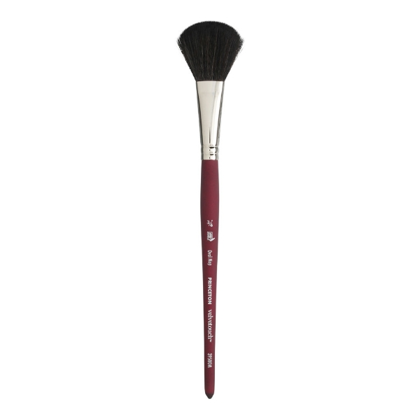 Picture of Princeton Velvetouch Oval Mop Brush - 3950 (Size 3/4)