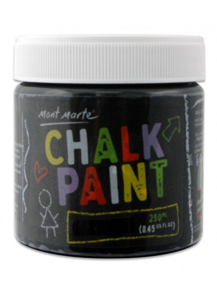 Picture of Mont Marte Chalk Paint - Black (250ml)