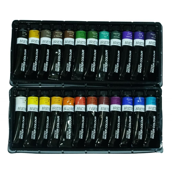 Picture of Brustro Artists Water Colour Set of 24x12ml
