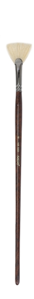 Picture of Brustro Series - 1008Fn White Bristle Fan Brush No.6