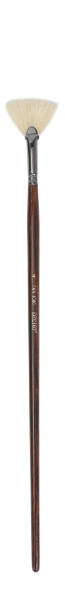 Picture of Brustro White Bristle Fan Brush Size - 4