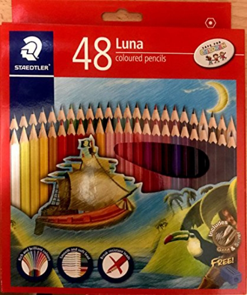 Picture of Staedtler Luna Coloured Pencils - Pack of 48 ( For Student)
