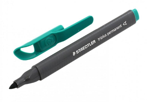 Picture of Staedtler Triplus Permanent Marker - Green (1.2mm)
