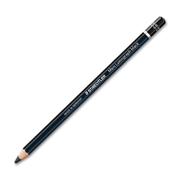 Picture of Staedtler Mars Lumograph Black Carbon Pencil - 6B