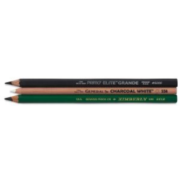 Picture of General's Black & White Pencil - Set of 3