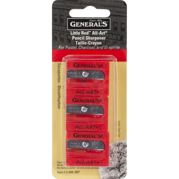 Picture of General's Little Red Pencil Sharpener - Set of 3