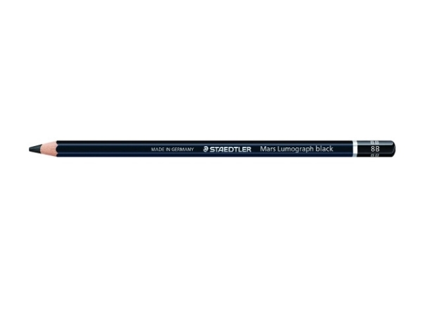 Picture of Staedtler Lumograph Black 100B Artist Pencils - Set of 4