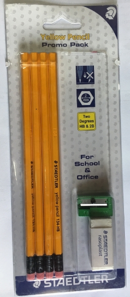 Picture of Staedtler Yellow Pencil - Promo Pack of 6