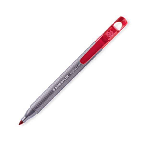 Picture of Staedtler Triplus Permanent Marker - Red (1.2mm)