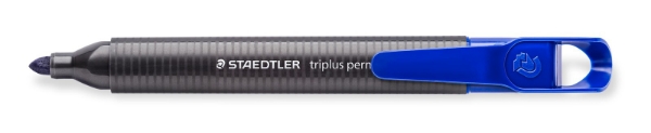 Picture of Staedtler Triplus Permanent Marker - Blue (2mm)