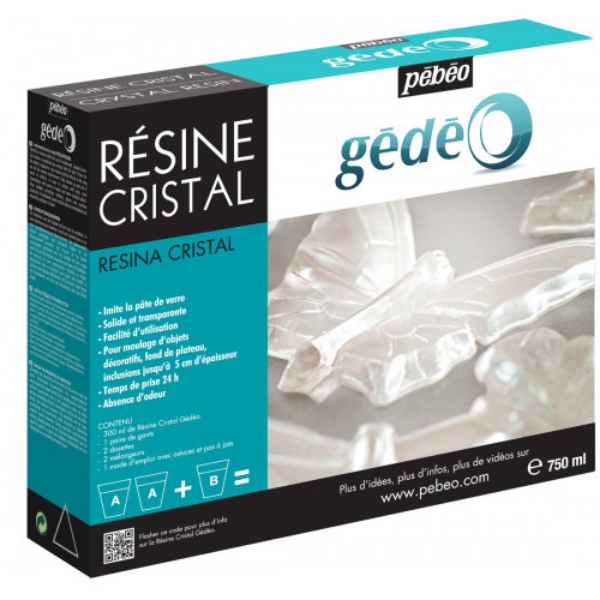 Picture of Pebeo Crystal Resin Kit - 750ml (Transparent)