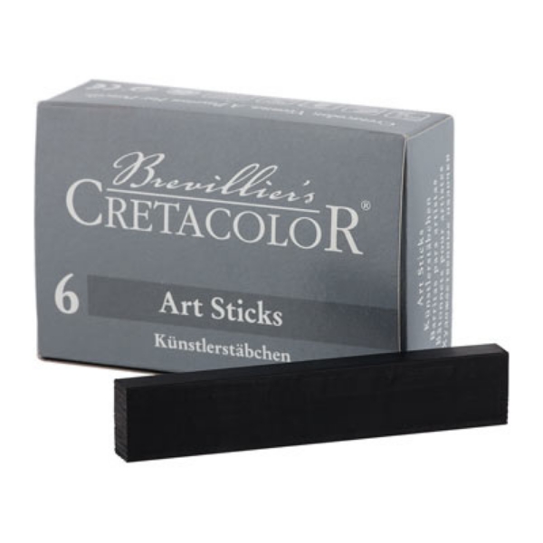 Picture of Cretacolor Nero Soft Stick Charcoal - Set of 6 (Art Stick)