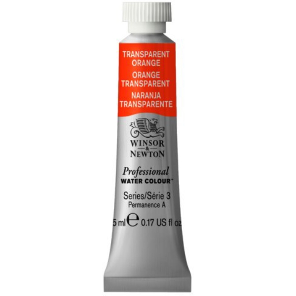Picture of Winsor & Newton Professional Watercolour 14ml - Transparent Orange (SR- 3)