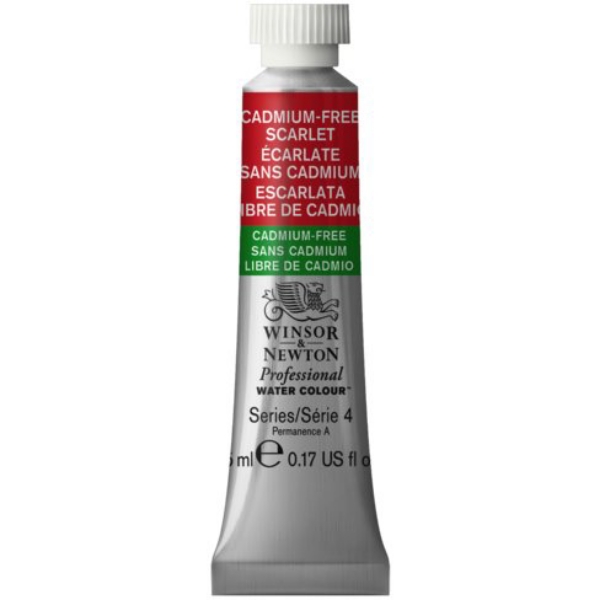 Picture of Winsor & Newton Professional Watercolour 14ml - Cadmium Free Scarlet (SR- 4)