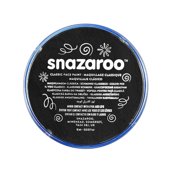 Picture of Snazaroo Classic Face Paint - Black (1118111 BL)