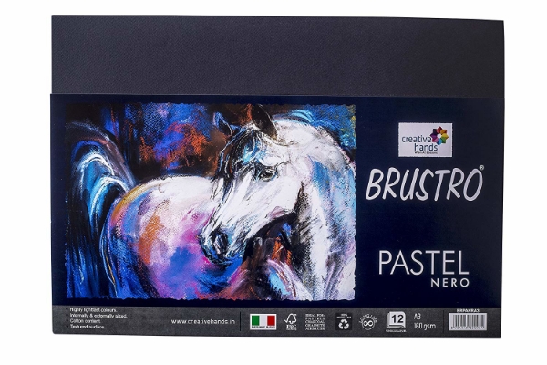 Picture of Brustro Nero Pastel Paper A3 160gsm (12 Sheets)