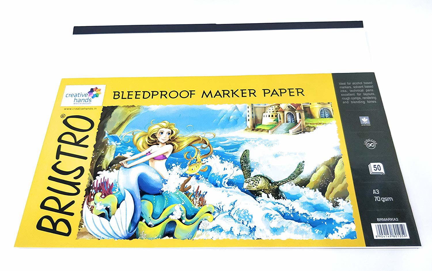 Brustro Bleedproof Marker Paper A3 70gsm (50 Sheets
