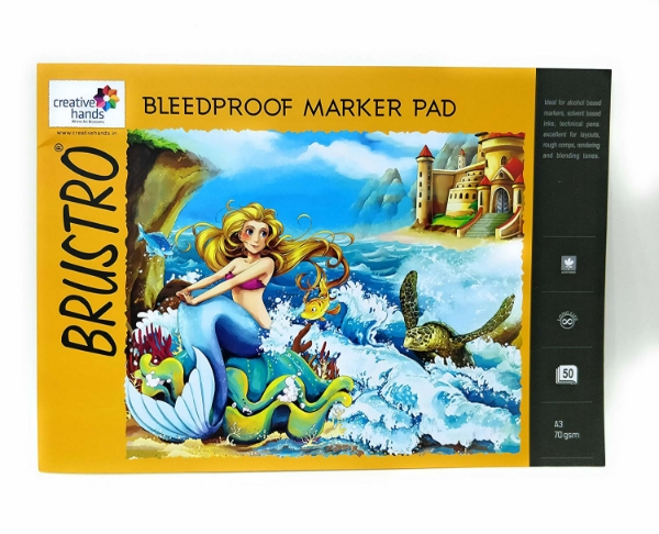 Picture of Brustro Bleedproof Marker Pad A3 70gsm (50 Sheets)