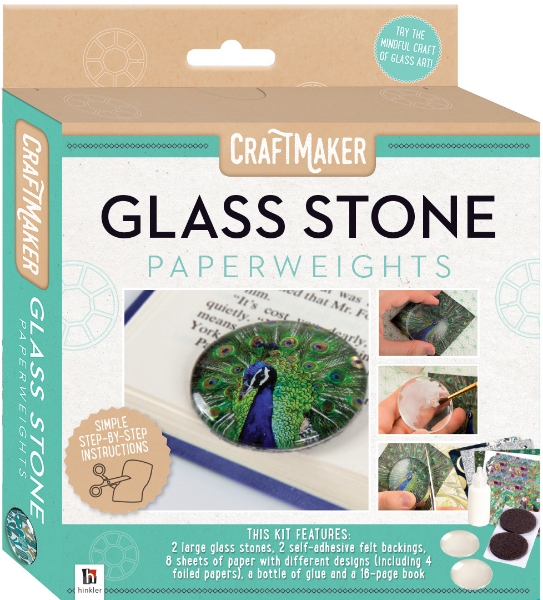 Picture of Hinkler Craft Marker Glass Stone Papper Weights