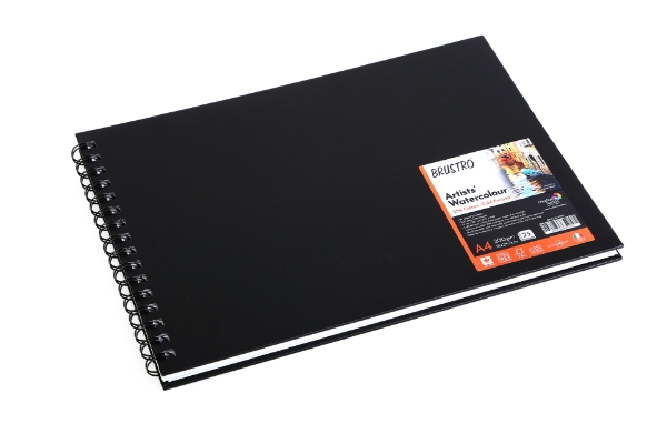 Picture of Brustro Artists Watercolour Pad A4 200gsm Cold pressed 30Sheet