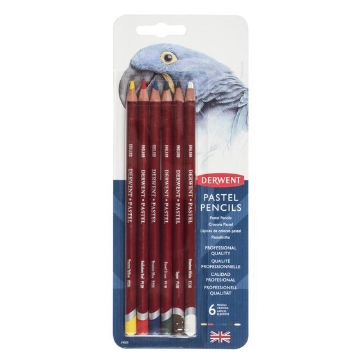 Picture of Derwent Pastel Pencils set of 6 (Blister Pack)