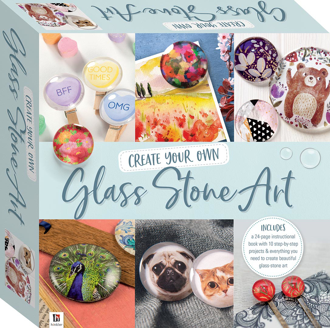 Hindustan Trading Company Create Your Own Glass Stone Art Kit