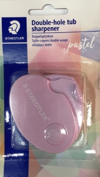 Picture of Staedtler Double Hole Tub Pastel Colour Sharpener