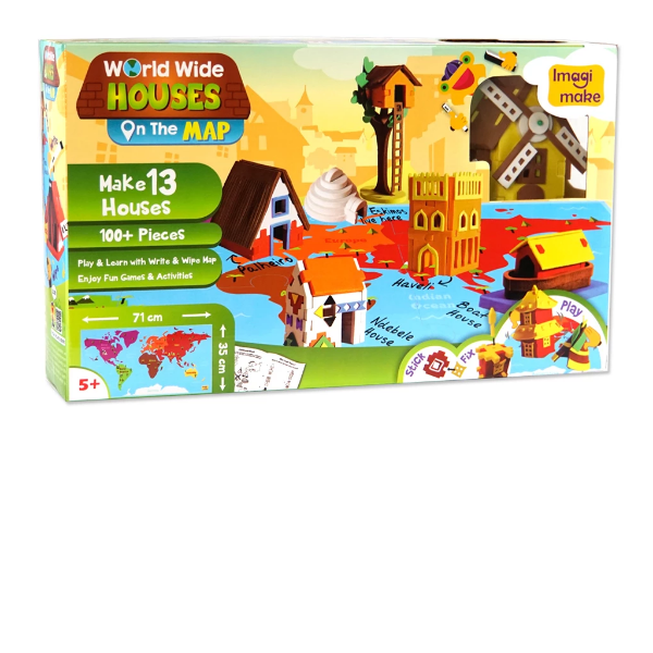 Picture of Imagi Make World Wide Houses On the Map Kit