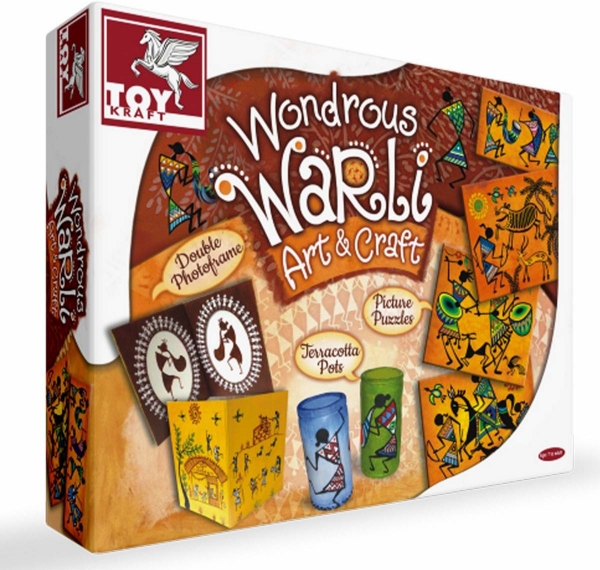 Picture of Toy Kraft Wondrous Warli Art & Craft Kit