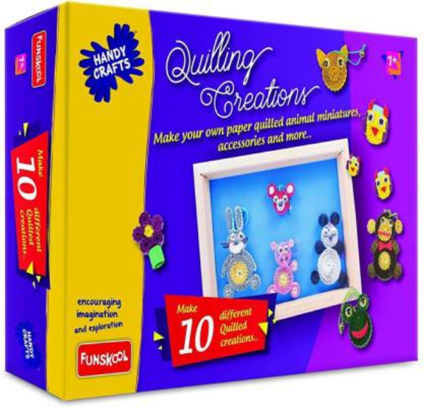 Picture of Funskool Handy Crafts Quilling Creations Kit