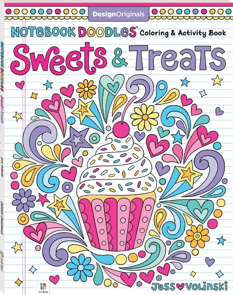 Picture of Design Originals Notebook Doodles CASweets &Treats
