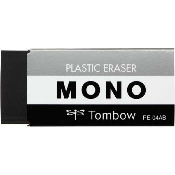Picture of Tombow Mono Plastic Eraser Black (PE-04AB)