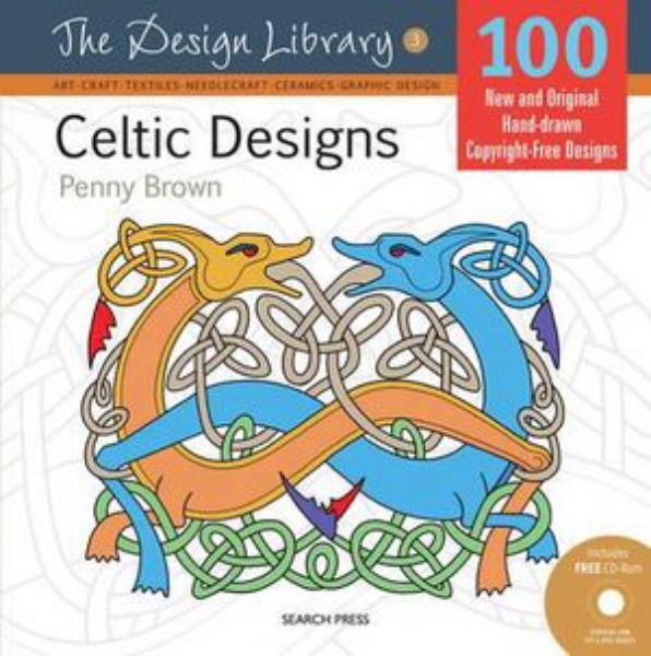 Picture of Celtic Designs Penny Brown colouring book