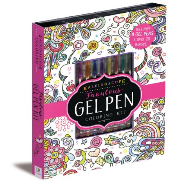 Picture of Kaleidoscope Fabulos gel Pen Coloring Kit