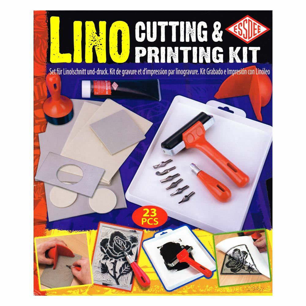 Essdee Lino Cutting & Printing Kit (23 Pcs)